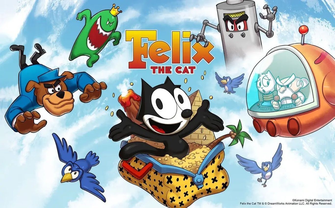 حزمة رقمية من لعبتين كلاسيكيتين لـ Felix the Cat متاحة الآن
