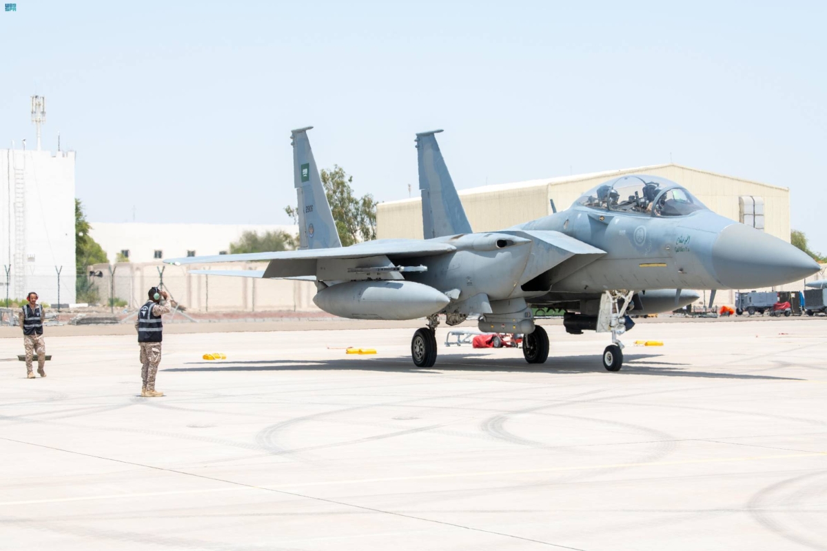 رفع جاهزية القوات الجوية في تمرين «علم الصحراء» 
