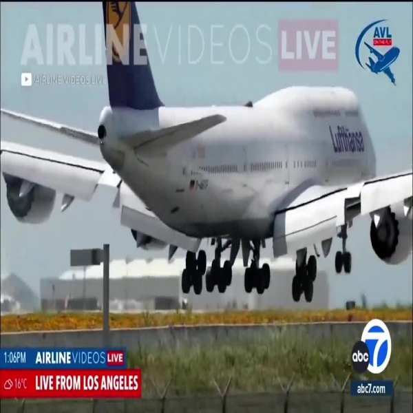 فيديو لطائرة ضخ