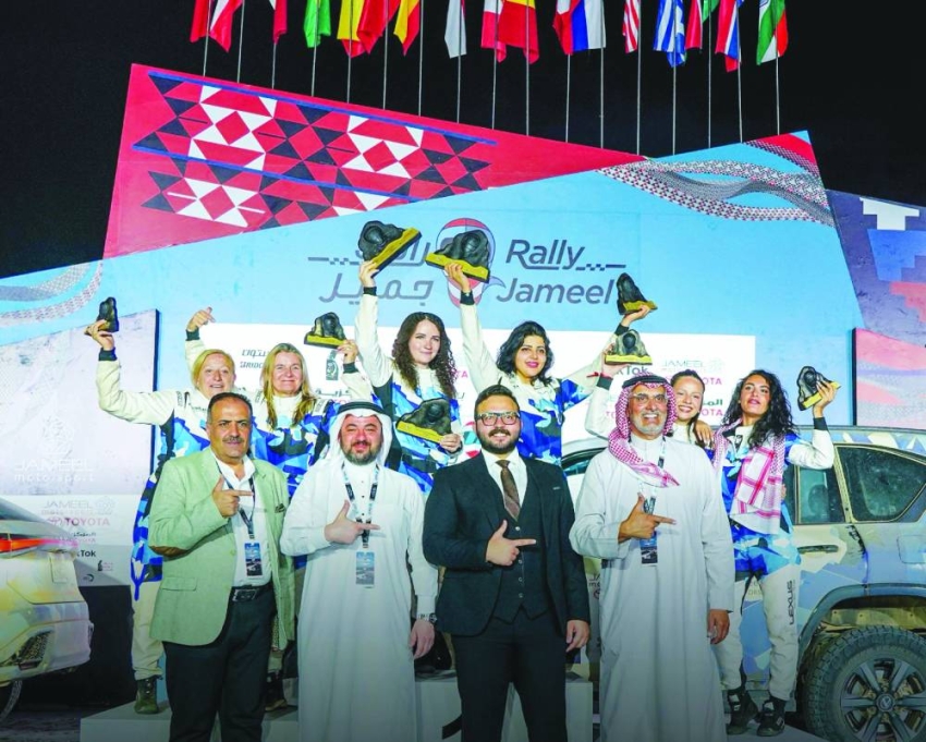 فريق عبداللطيف جميل لكزس للسباقات يحقق المركز الأول في فئة الهايبرد والمركز الثاني بالترتيب العام في رالي جميل 2025